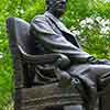 William Lloyd Garrison statue, Commonwealth Avenue, Boston, May 2008