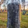 Old Graveyard 1863 in Bridgewater, Massachusetts, November 2017