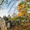 Old Graveyard 1863 in Bridgewater, Massachusetts, November 2017