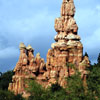 Disneyland's Big Thunder Mountain Railroad, October 2010