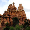 Disneyland's Big Thunder Mountain Railroad, October 2010