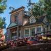 Disneyland's Big Thunder Mountain Railroad Rainbow Ridge Town April 2014