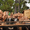 Disneyland's Big Thunder Mountain Railroad Rainbow Ridge Town photo, September 2011