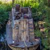 Disneyland Burning Cabin photo, September 2014