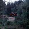 The Burning Cabin at Disneyland photo, March 1967