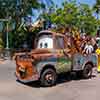 Tow-Mater at Disney California Adventure, August 2006