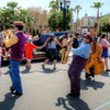 Disney California Adventure Five and Dime musicians July 2012