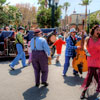 Disney California Adventure Five and Dime musicians July 2012