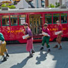 Disney California Adventure Red Car News Boys October 2012