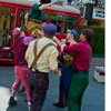 Disney California Adventure Red Car News Boys October 2012