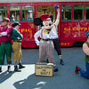 Disney California Adventure Red Car News Boys October 2012