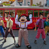 Disney California Adventure Red Car News Boys October 2012