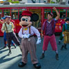 Disney California Adventure Red Car News Boys October 2012