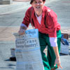 Disney California Adventure Red Car News Boys September 2012