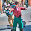 Disney California Adventure Red Car News Boys September 2012