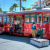 Disney California Adventure Red Car News Boys September 2012