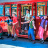 Disney California Adventure Red Car News Boys September 2012