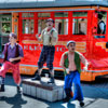 Disney California Adventure Red Car News Boys July 2012