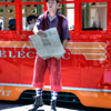 Disney California Adventure Red Car News Boys July 2012