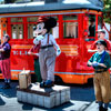 Disney California Adventure Red Car News Boys July 2012