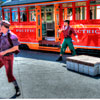 Disney California Adventure Red Car News Boys July 2012