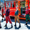 Disney California Adventure Red Car News Boys July 2012