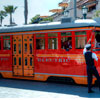 Disney California Adventure Red Car News Boys July 2012