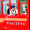 Disney California Adventure Red Car News Boys July 2012