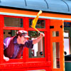 Disney California Adventure Red Car News Boys June 15, 2012