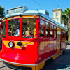 Disney California Adventure Red Car Trolley September 2012