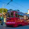 Disney California Adventure Red Car Trolley January 2013