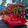 Disney California Adventure Red Car Trolley April 2014