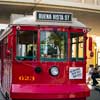 Disney California Adventure Red Car Trolley October 2014