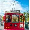 Disney California Adventure Red Car Trolley photo, October 2014