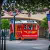 Disney California Adventure Red Car Trolley July 2012