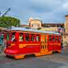 Disney California Adventure Red Car Trolley July 2012