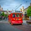 Disney California Adventure Red Car Trolley July 2012