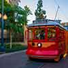 Disney California Adventure Red Car Trolley August 2012