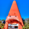 Cars Land at Disney California Adventure Cozy Cone Motel, July 2012