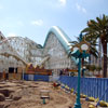 Midway Mania Construction, April 2007