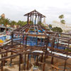 Midway Mania Construction, May 2007