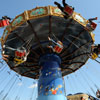 Disney  California Adventure Paradise Pier Silly Symphony Swings April 2011