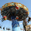 Disney  California Adventure Paradise Pier Silly Symphony Swings April 2011