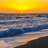 Cambria, California sunset photo, May 2010