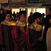 Disneyland Candlelight Processional photo starring Gary Sinise, December 3, 2011