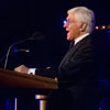 Disneyland Candlelight Processional photo starring Dick Van Dyke, December 12, 2012, 7:30pm