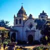 Vintage Carmel Mission Basilica July 1970