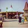 Disneyland Carrousel attraction, March 1956