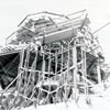 Disneyland Cascade Peak construction, February 1960