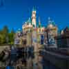 Disneyland Sleeping Beauty Castle photo, December 2015